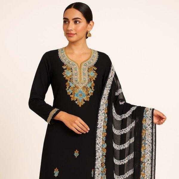 Dhara Handpainted Suit Set - Image 2